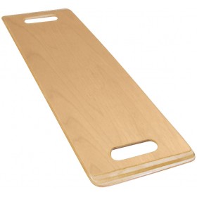 Wood Transfer Board With Hand Holes - 9" X 24"